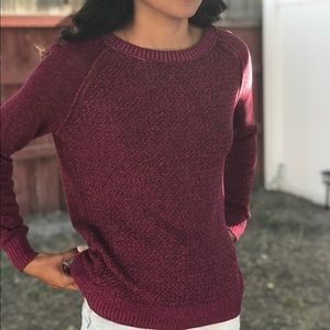 Maroon sweater
